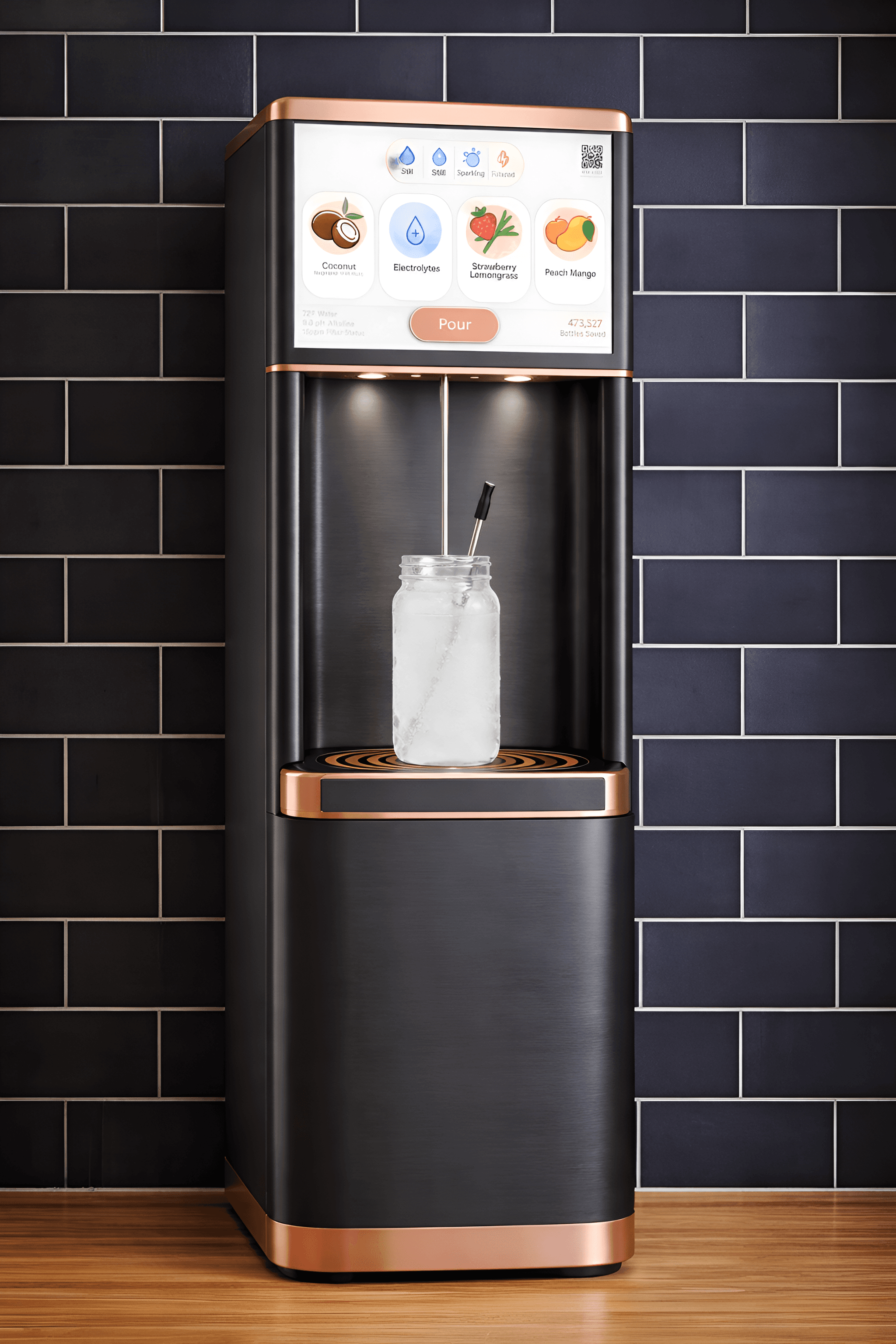 Sparkling and Flavored Water Dispenser